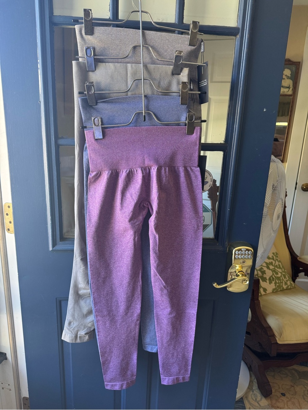 NVGTN Purple Heather High-Waist Leggings